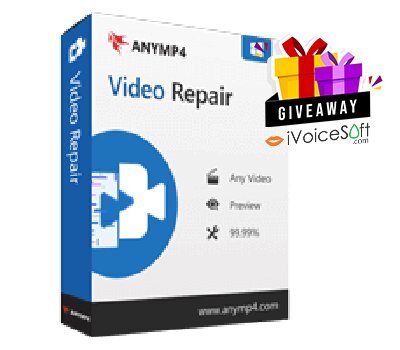 FREE Download AnyMP4 Video Repair Giveaway From iVoicesoft