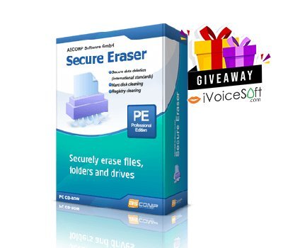 FREE Download ASCOMP Secure Eraser Professional Giveaway From iVoicesoft