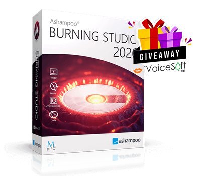 FREE Download Ashampoo Burning Studio 2026 Giveaway From iVoicesoft