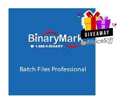BinaryMark Batch Files Professional Giveaway