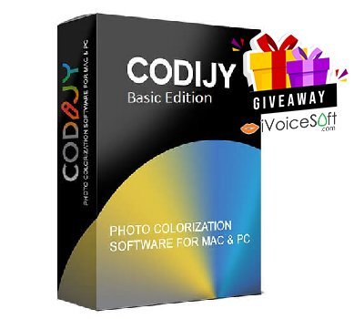 FREE Download Codijy Photo Colorization Basic Giveaway From iVoicesoft