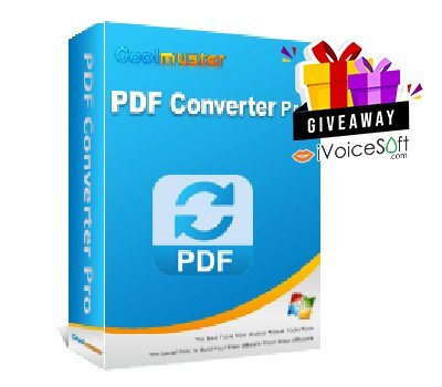 FREE Download Coolmuster PDF Converter Giveaway From iVoicesoft