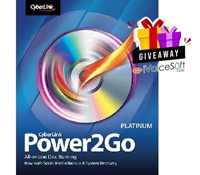 Giveaway: CyberLink Power2Go Platinum