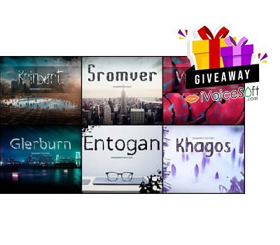 Eldamar Studio Giveaway: 10 Display Fonts Giveaway