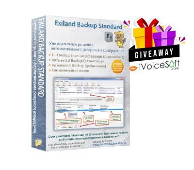 FREE Download Exiland Backup Standard Giveaway From iVoicesoft