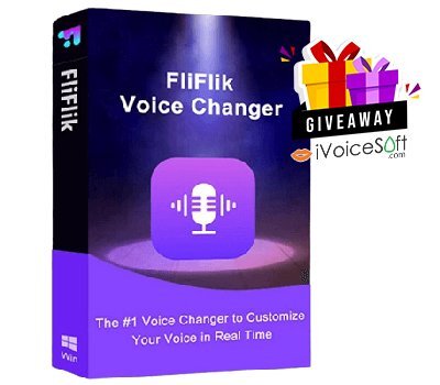 FREE Download FliFlik Voice Changer for Mac Giveaway From iVoicesoft