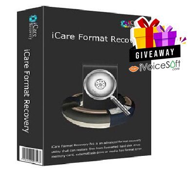 FREE Download iCare Format Recovery Pro Giveaway From iVoicesoft