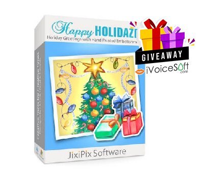 Giveaway: JixiPix Happy Holidaze
