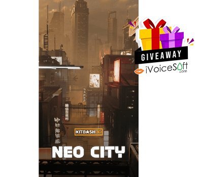 Kitbash3D Mini Kit: Neo City Giveaway