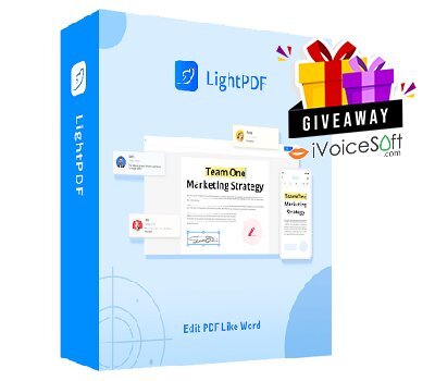 FREE Download LightPDF Personal Giveaway From iVoicesoft