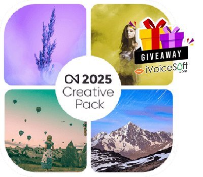 FREE Download ON1 2025 Creative Pack Giveaway From iVoicesoft