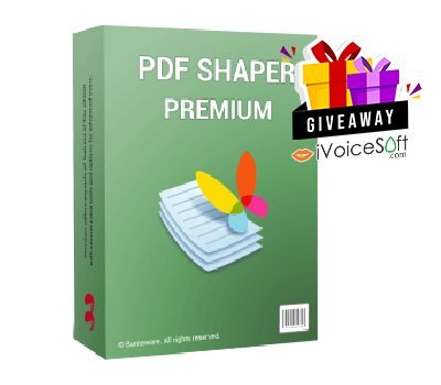 FREE Download PDF Shaper Premium Giveaway From iVoicesoft