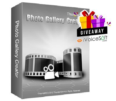 Giveaway: ThunderSoft Photo Gallery Creator