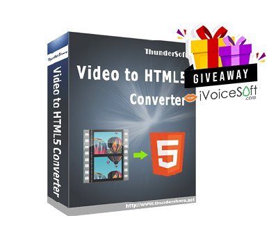 Giveaway: ThunderSoft Video to HTML5 Converter