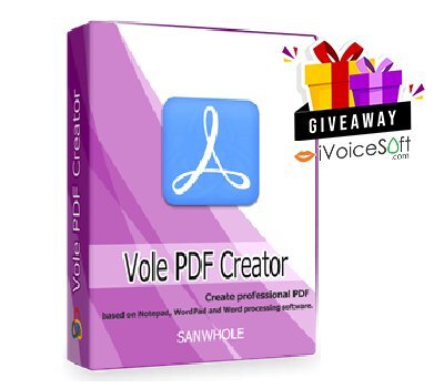 Vole PDF Creator Ultimate Giveaway