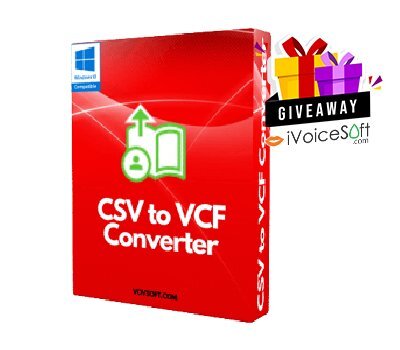 FREE Download Vovsoft CSV to VCF Converter Giveaway From iVoicesoft