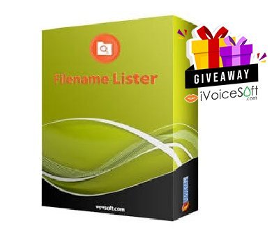 Giveaway: Vovsoft Filename Lister
