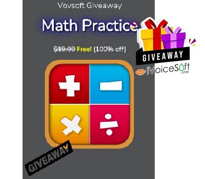FREE Download Vovsoft Math Practice Giveaway From iVoicesoft