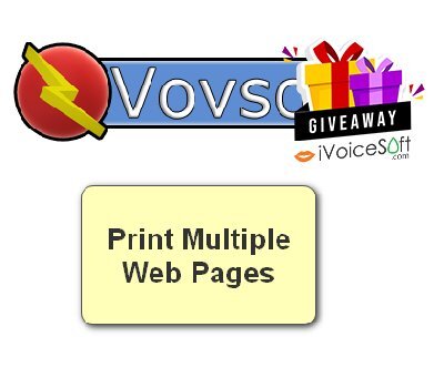 Vovsoft Print Multiple Web Pages Giveaway