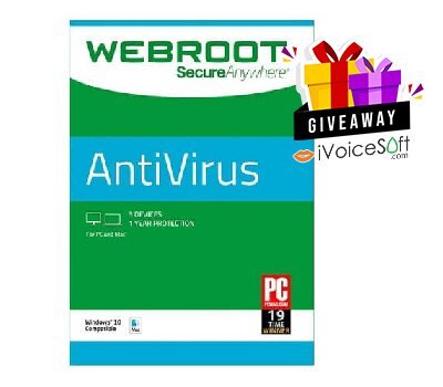 Giveaway: Webroot SecureAnywhere AntiVirus