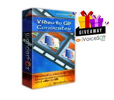 FREE Download WonderFox Video to GIF Converter Giveaway From iVoicesoft