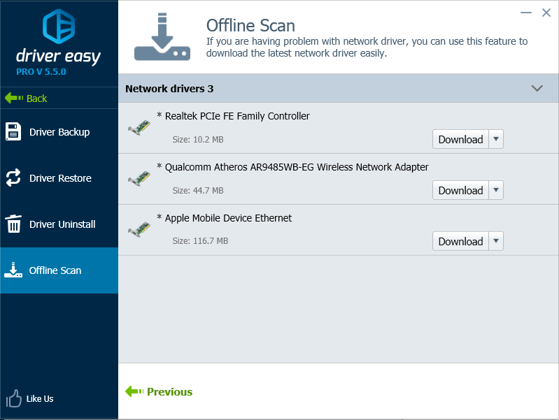 How to Scan Drivers Without Internet with DriverEasy 5.5 - iVoicesoft.com